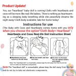 Product update: Our heartbeat baby doll now features advanced breathing simulation. Easy-to-follow instructions for use and care are included. Partnering with our trusted doll supplier, we've ensured even greater realism for those interested in reborn baby boy and realistic dolls.