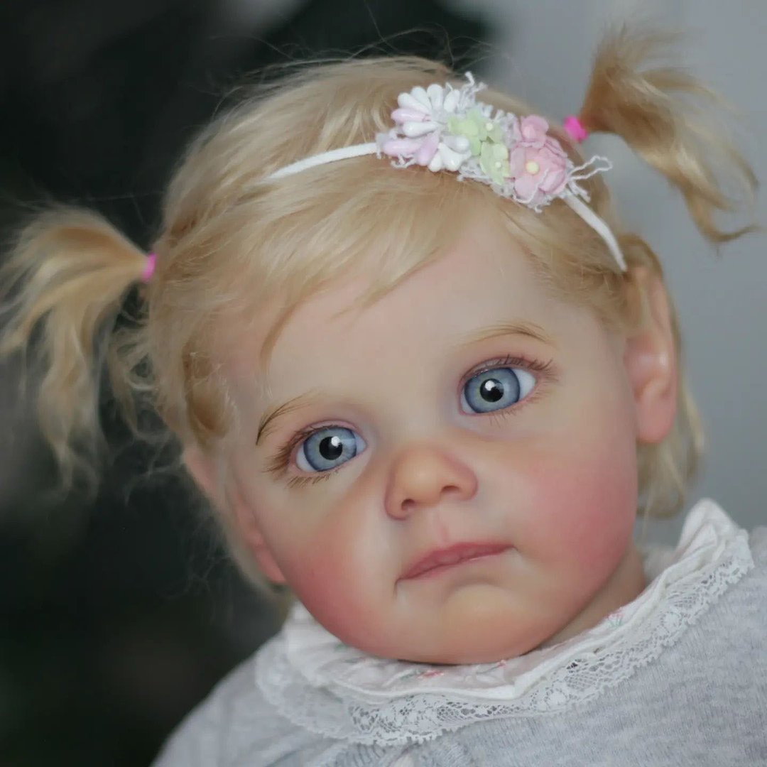18 Newborn Baby Girl Blonde Hair Look Real Reborn Baby Dolls Soft