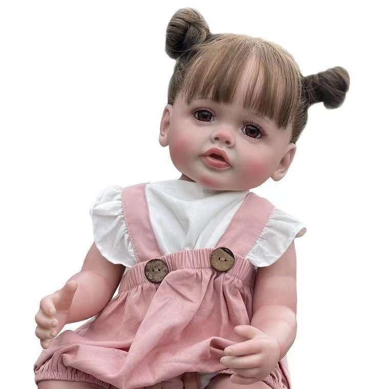 Cokela 55cm plastic body 3D high color simulation reborn doll Betty