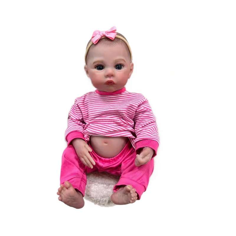 Cokela 48cm 3D high color simulation baby reborn doll Meadow