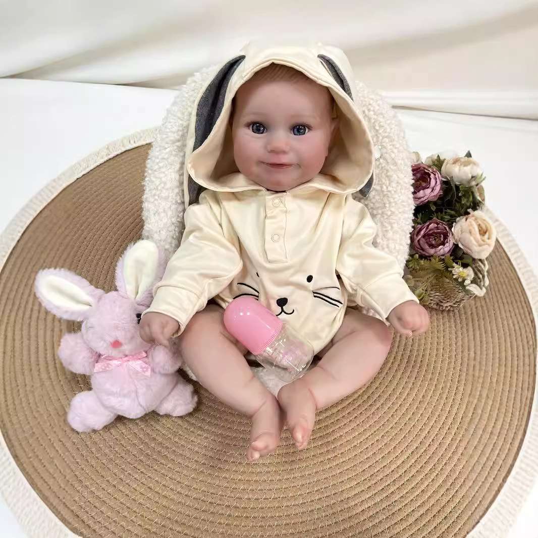 Cokela 48cm 3D high color reborn doll simulation baby